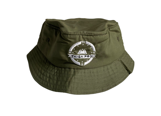 Khaki Green Taiga Pro Bucket Hat