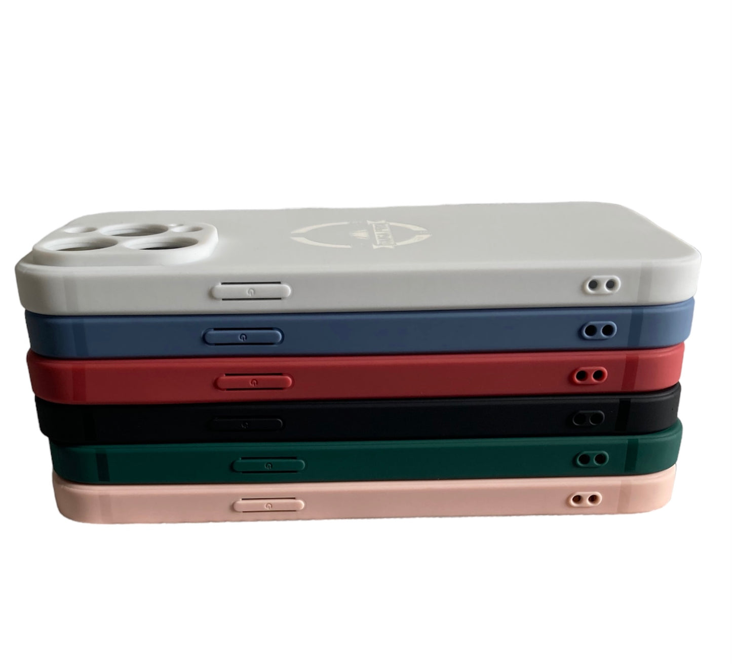 Matte Blue-Grey Silicone Taiga Pro iPhone 14 Pro Max Case