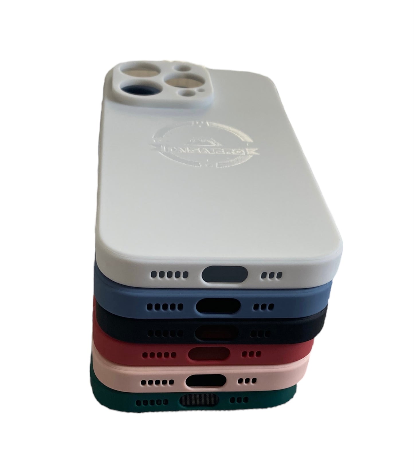 Matte Blue-Grey Silicone Taiga Pro iPhone 14 Pro Case
