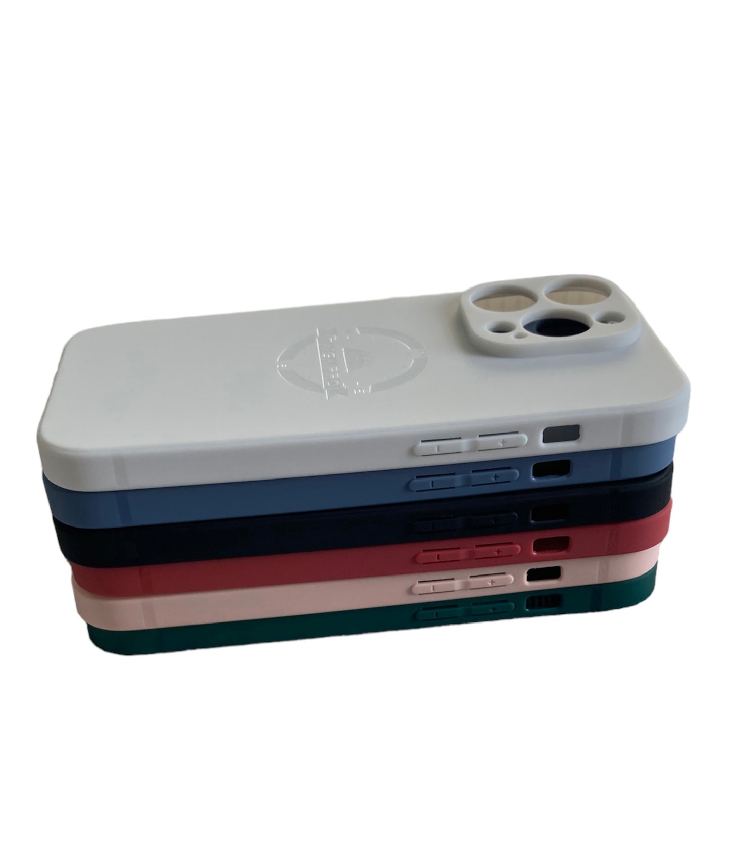 Matte Blue-Grey Silicone Taiga Pro iPhone 14 Pro Case