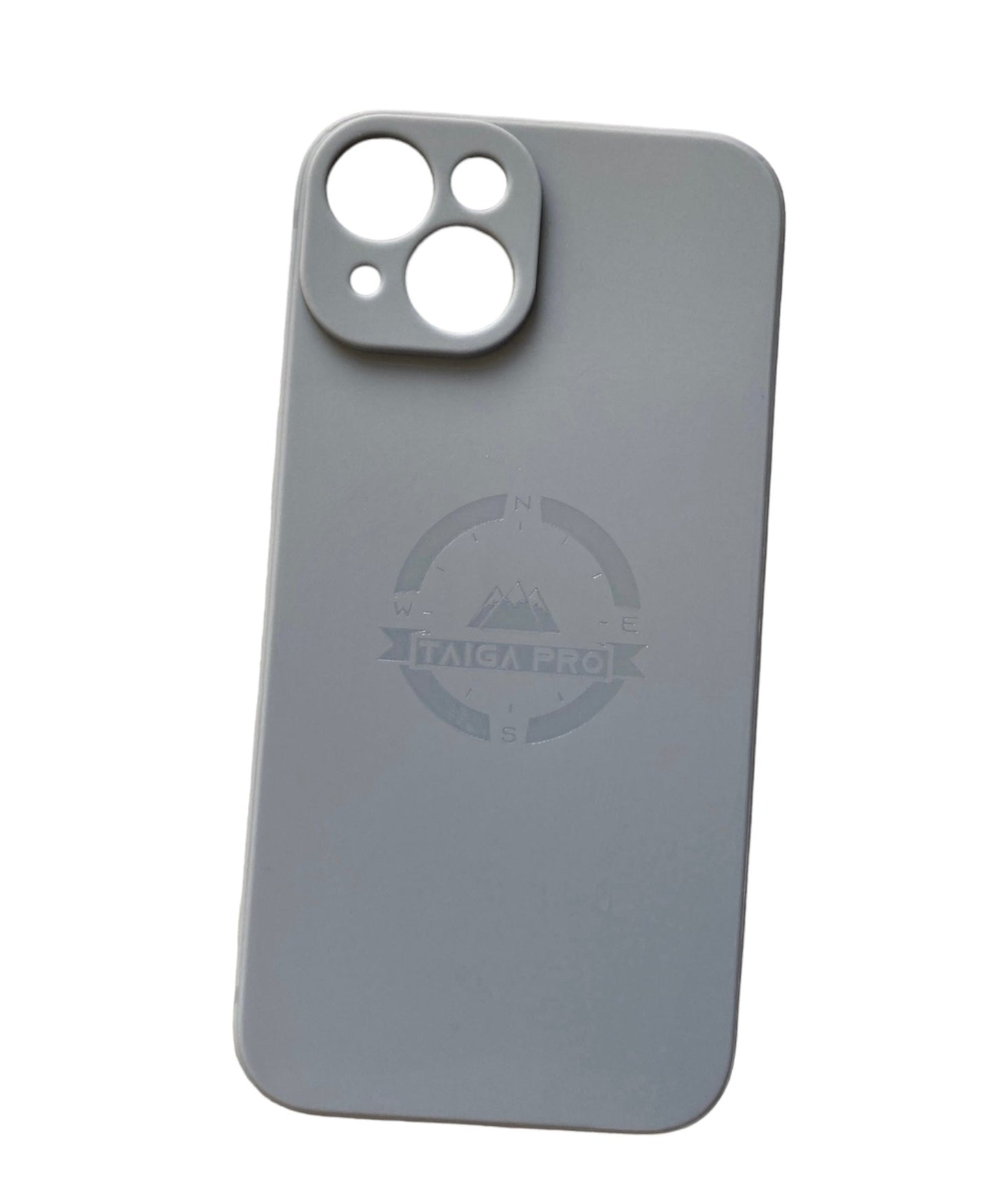 Matte Black Silicone Taiga Pro iPhone 14 Case