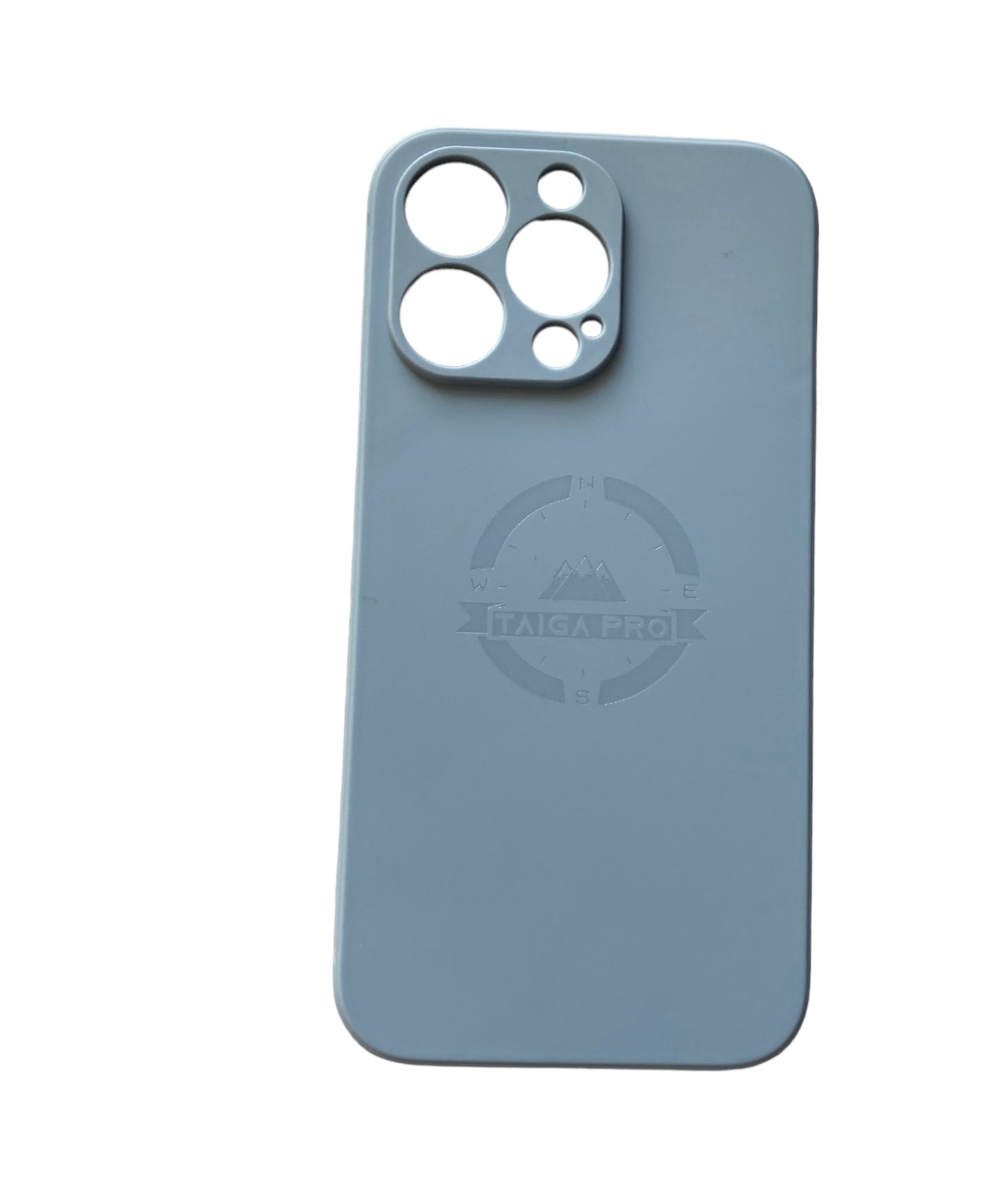 Matte Black Silicone Taiga Pro iPhone 13 Pro Case