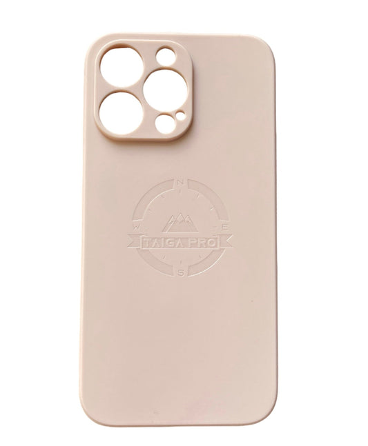 Matte Pink Silicone Taiga Pro iPhone 13 Pro Case