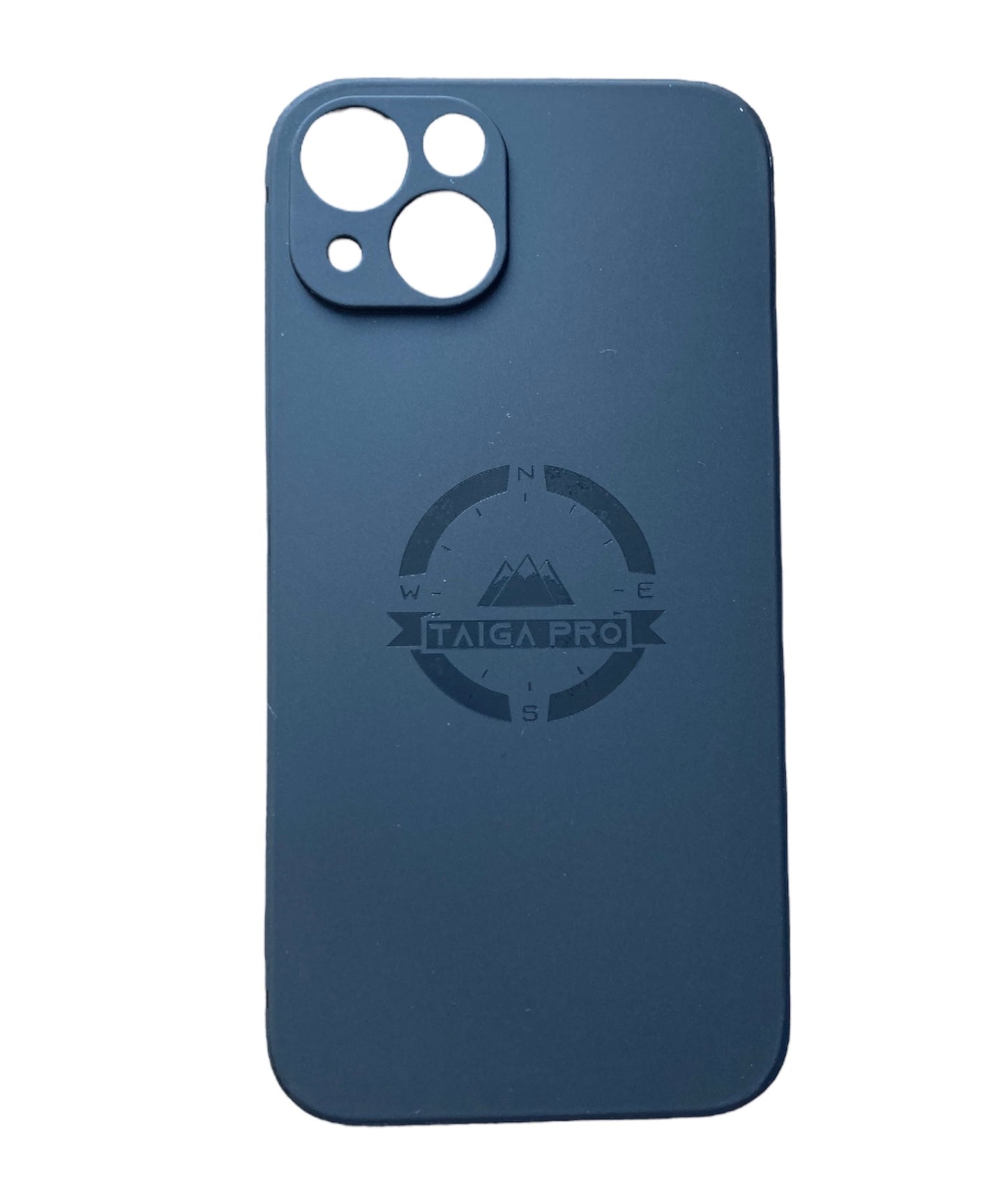 Matte Black Silicone Taiga Pro iPhone 13 Case