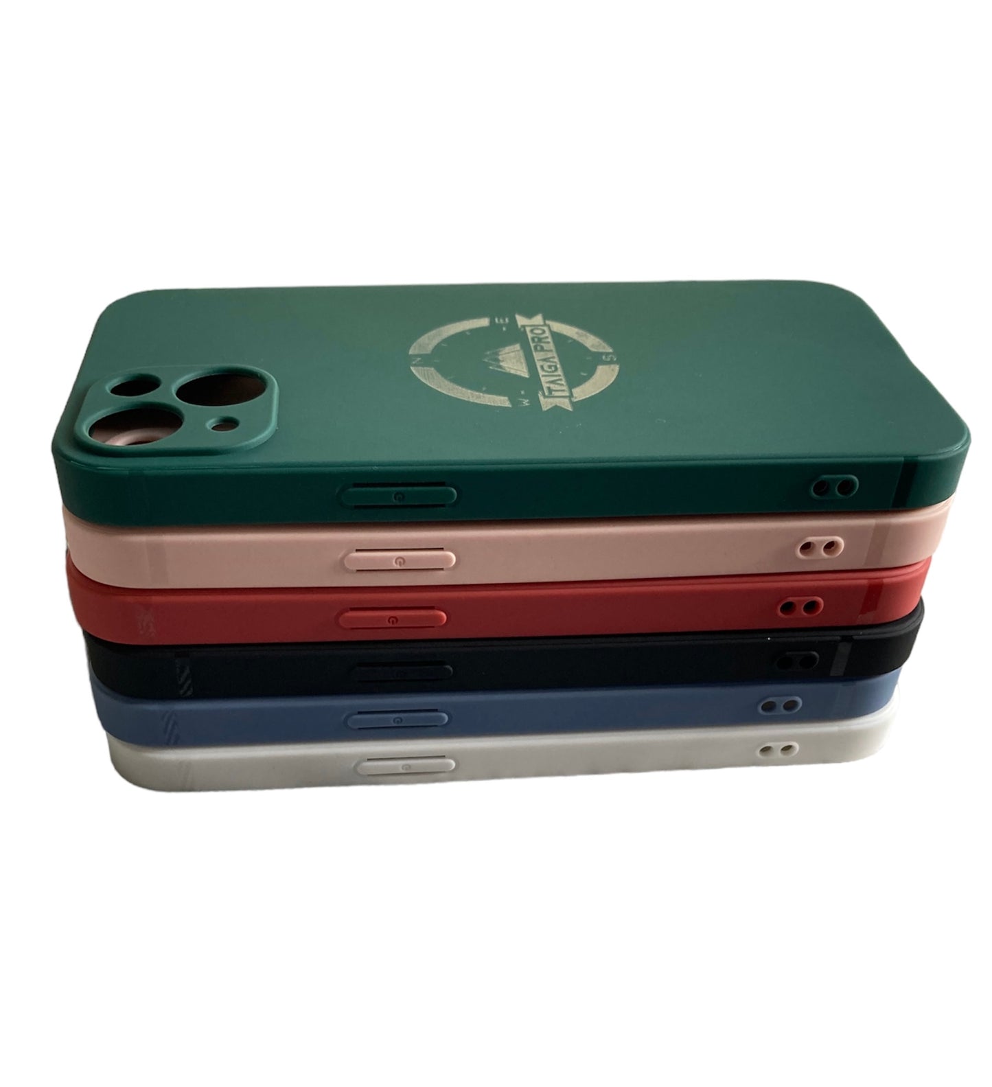 Matte Black Silicone Taiga Pro iPhone 13 Case