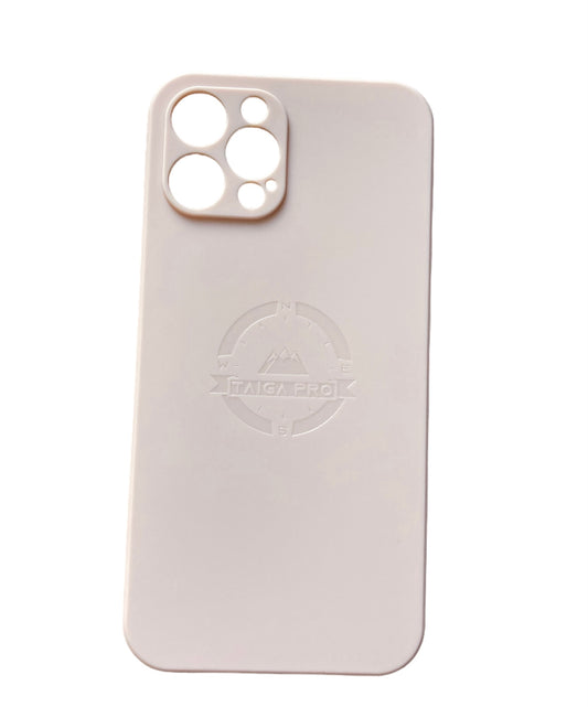 Matte Pink Silicone Taiga Pro iPhone 12 Pro Max Case