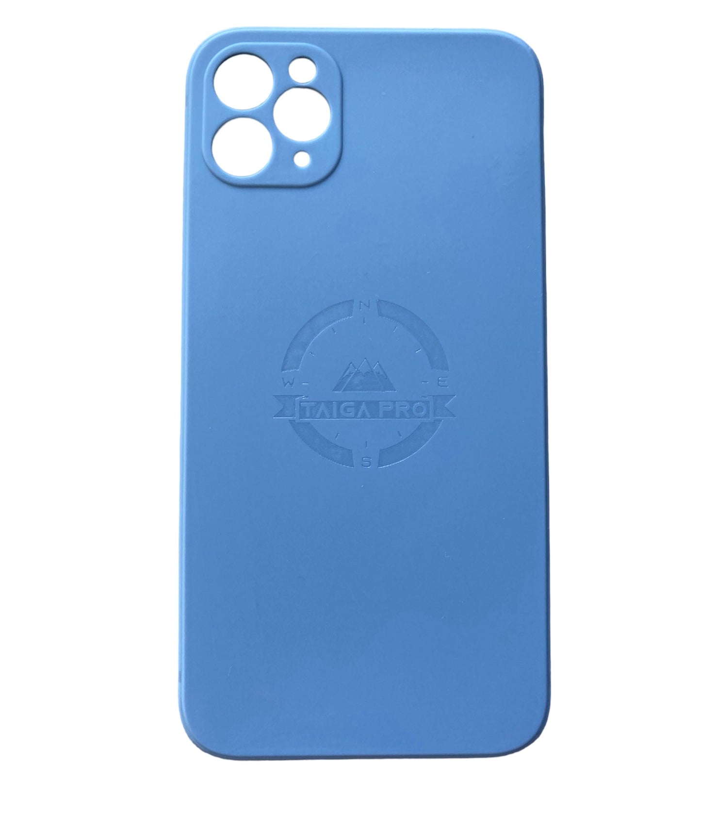 Matte Blue-Grey Silicone Taiga Pro iPhone 11 Pro Max Case