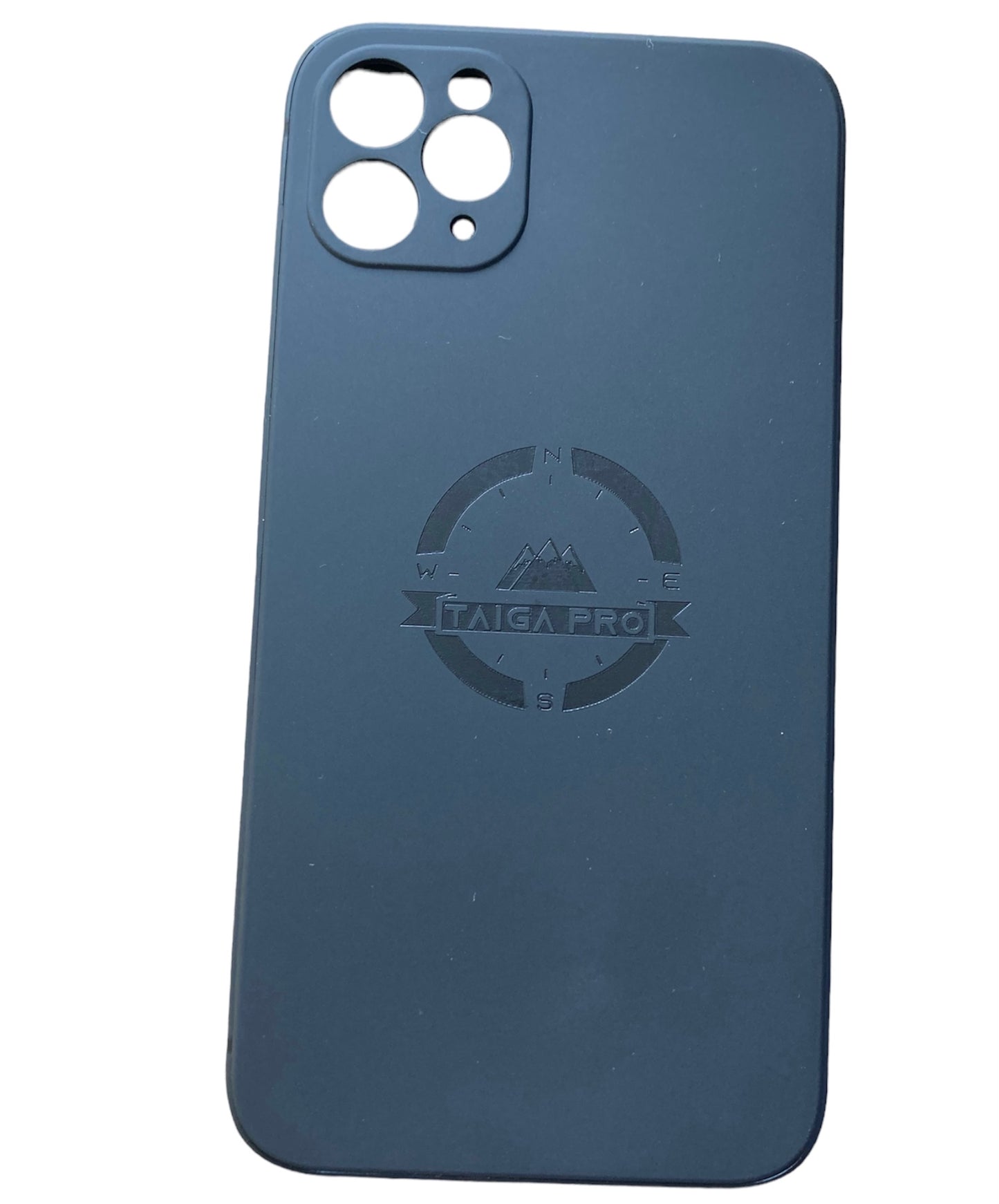 Matte Black Silicone Taiga Pro iPhone 11 Pro Max Case