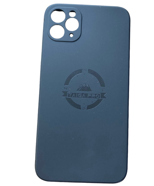Matte Black Silicone Taiga Pro iPhone 11 Pro Max Case