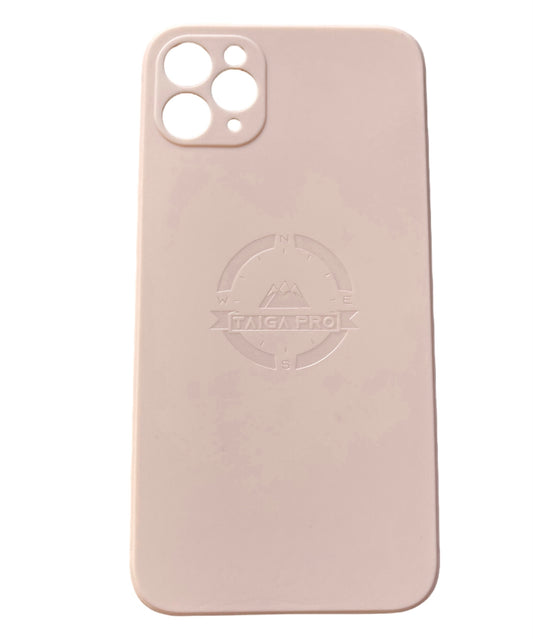 Matte Pink Silicone Taiga Pro iPhone 11 Pro Max Case