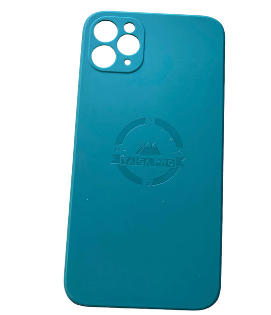 Matte Navy Green Silicone Taiga Pro iPhone 11 Pro Max Case