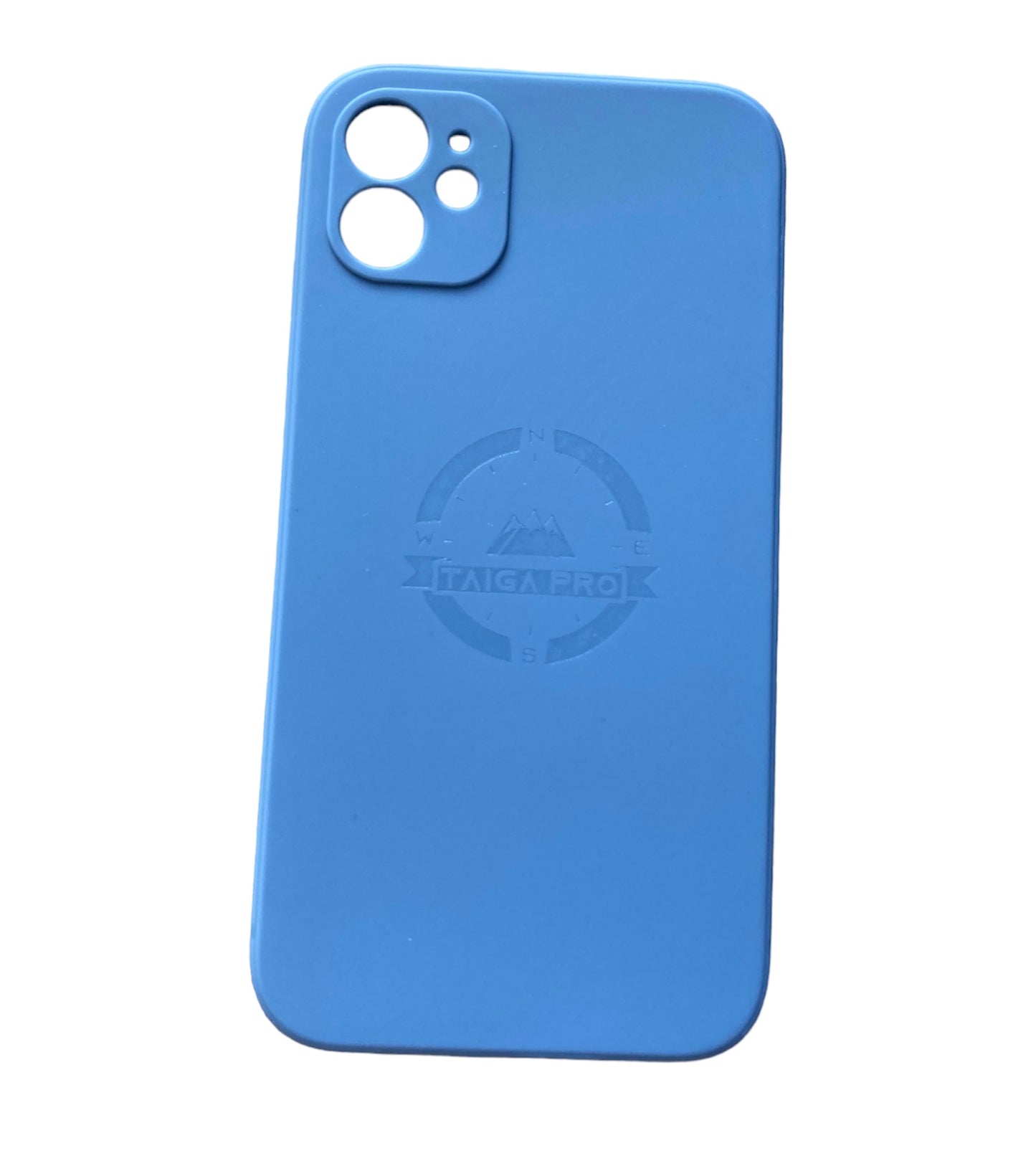 Matte Blue-Grey Silicone Taiga Pro iPhone 11 Case