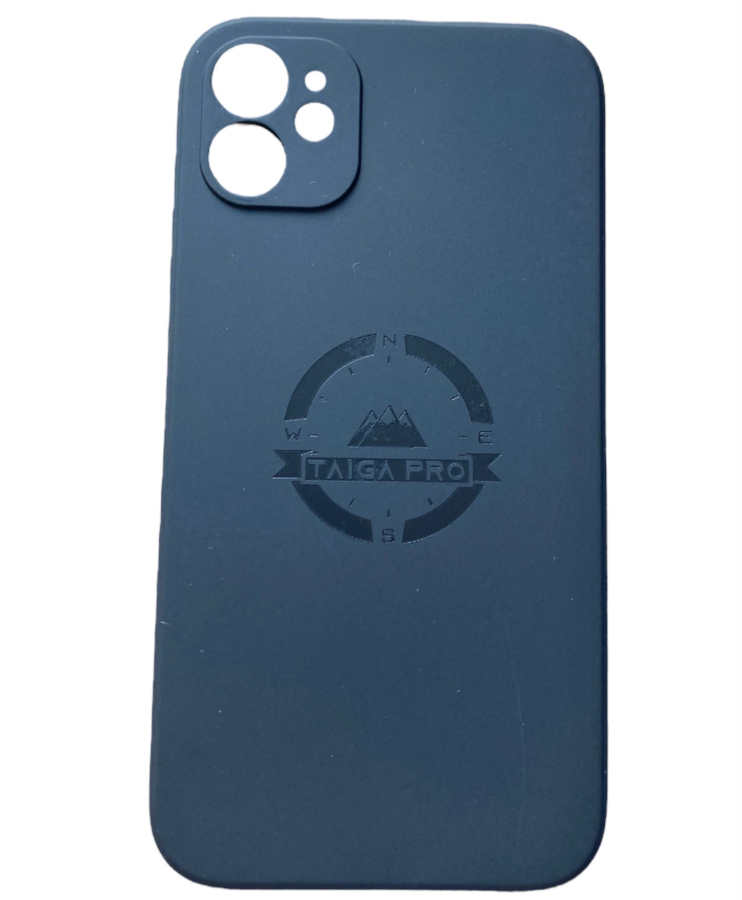 Matte Black Silicone Taiga Pro iPhone 11 Case