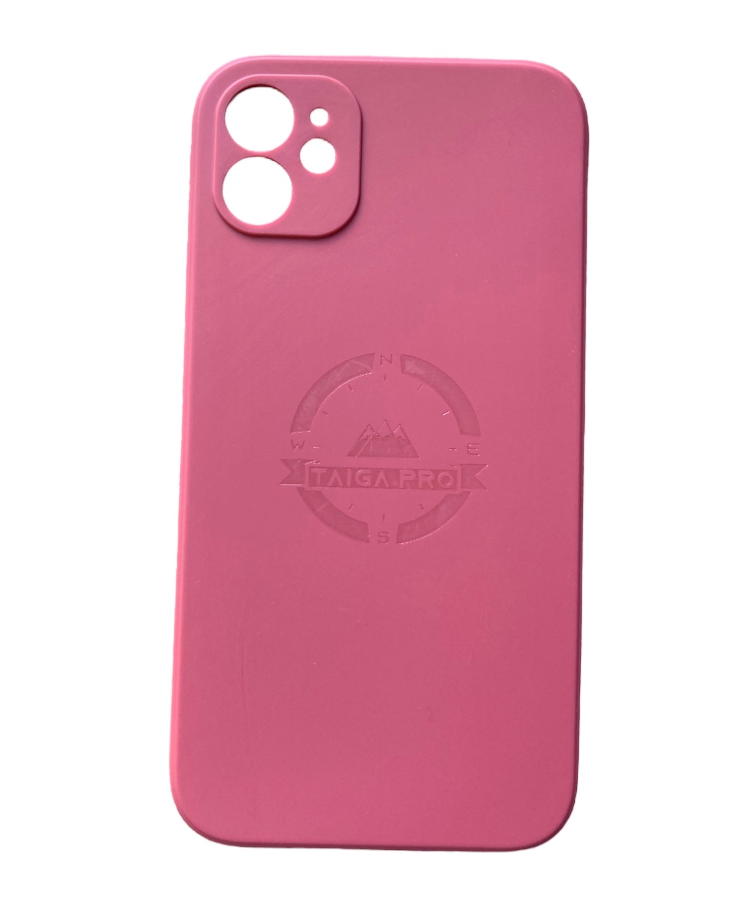 Matte Light Maroon Silicone Taiga Pro iPhone 11 Case