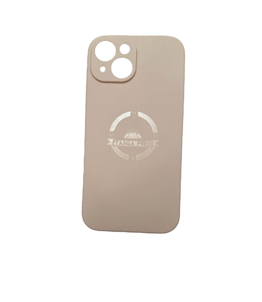 Matte Pink Silicone Taiga Pro iPhone 15 Case