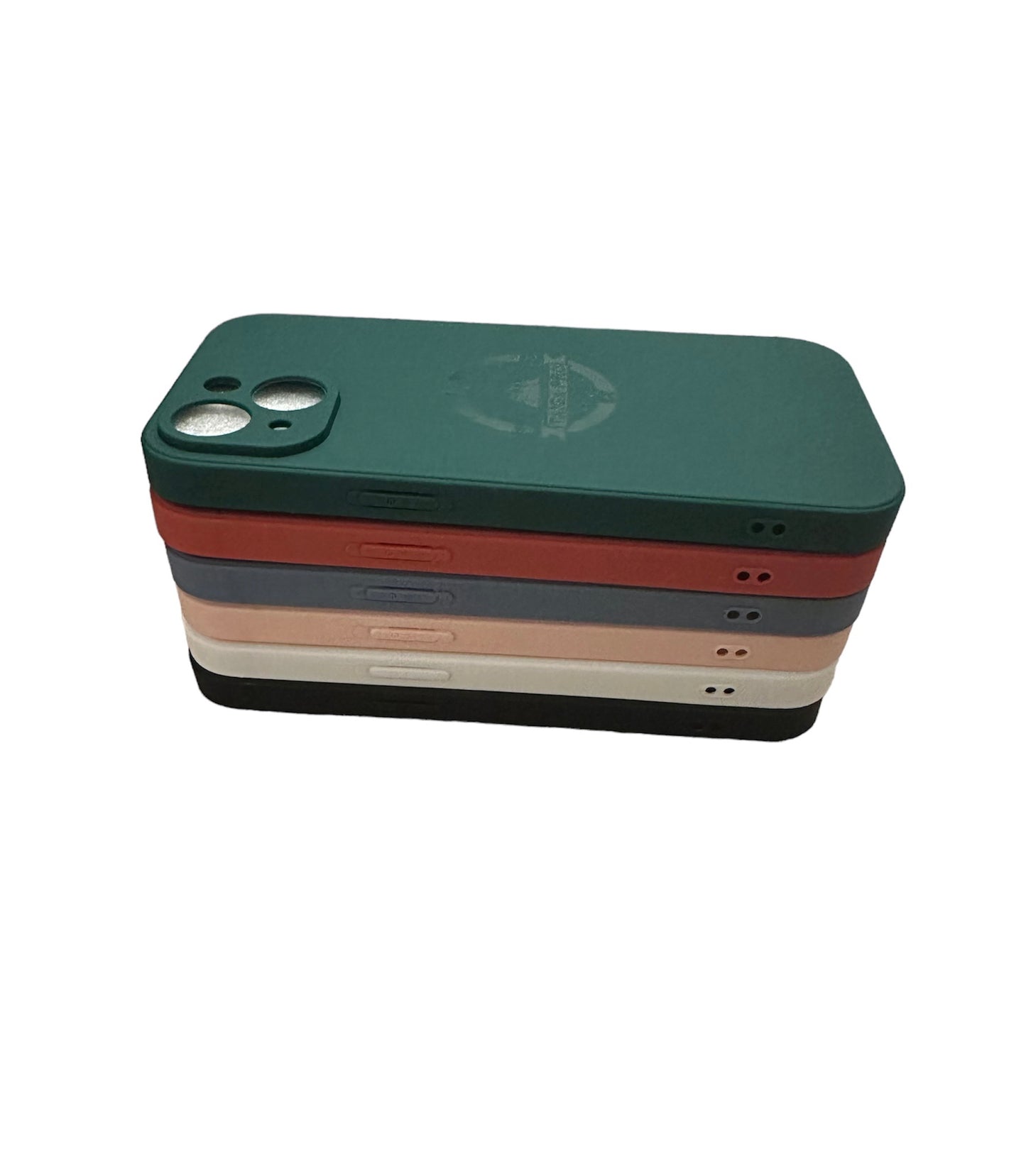Matte Blue-Grey Silicone Taiga Pro iPhone 15 Case