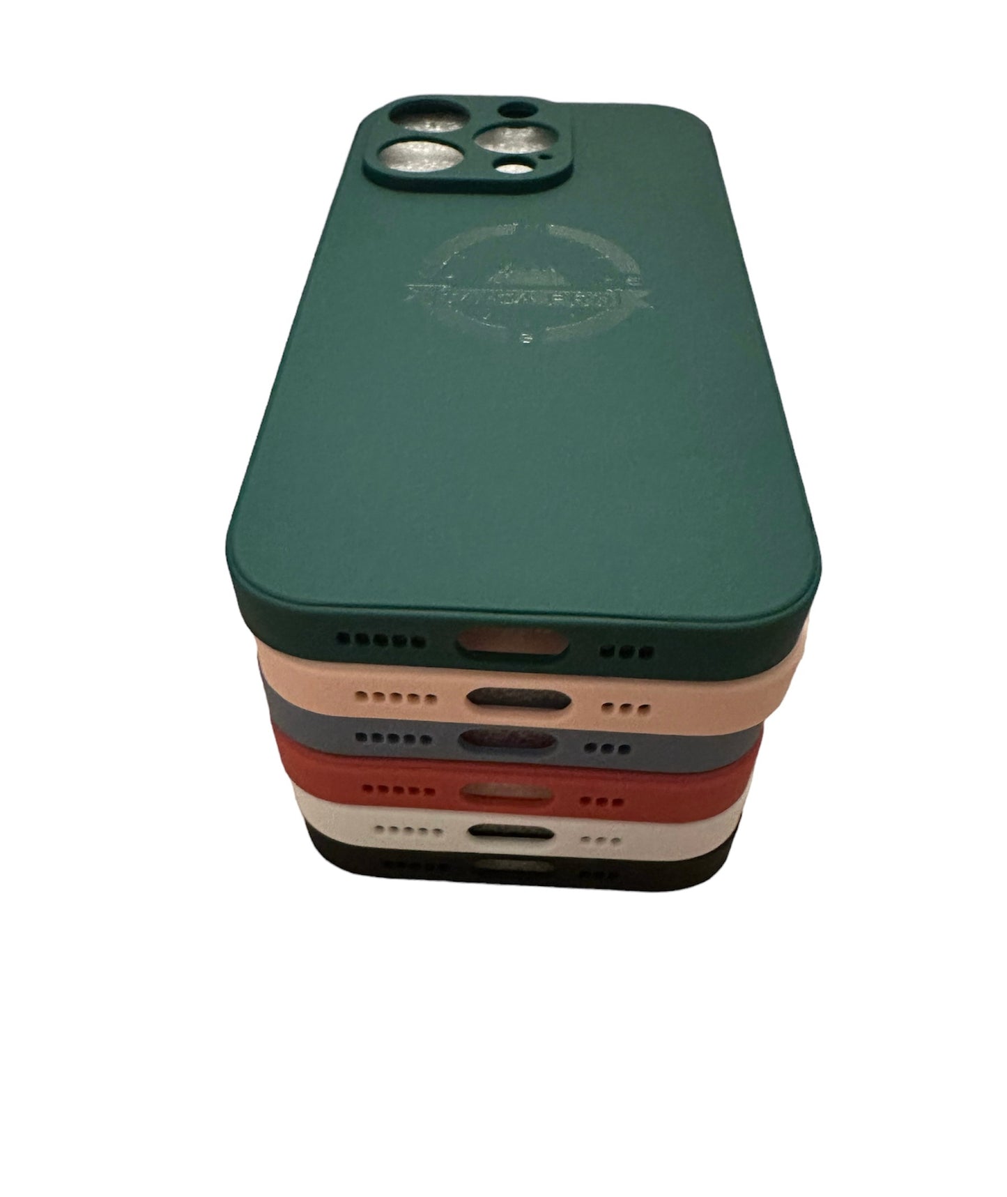 Matte Blue-Grey Silicone Taiga Pro iPhone 15 Pro Case