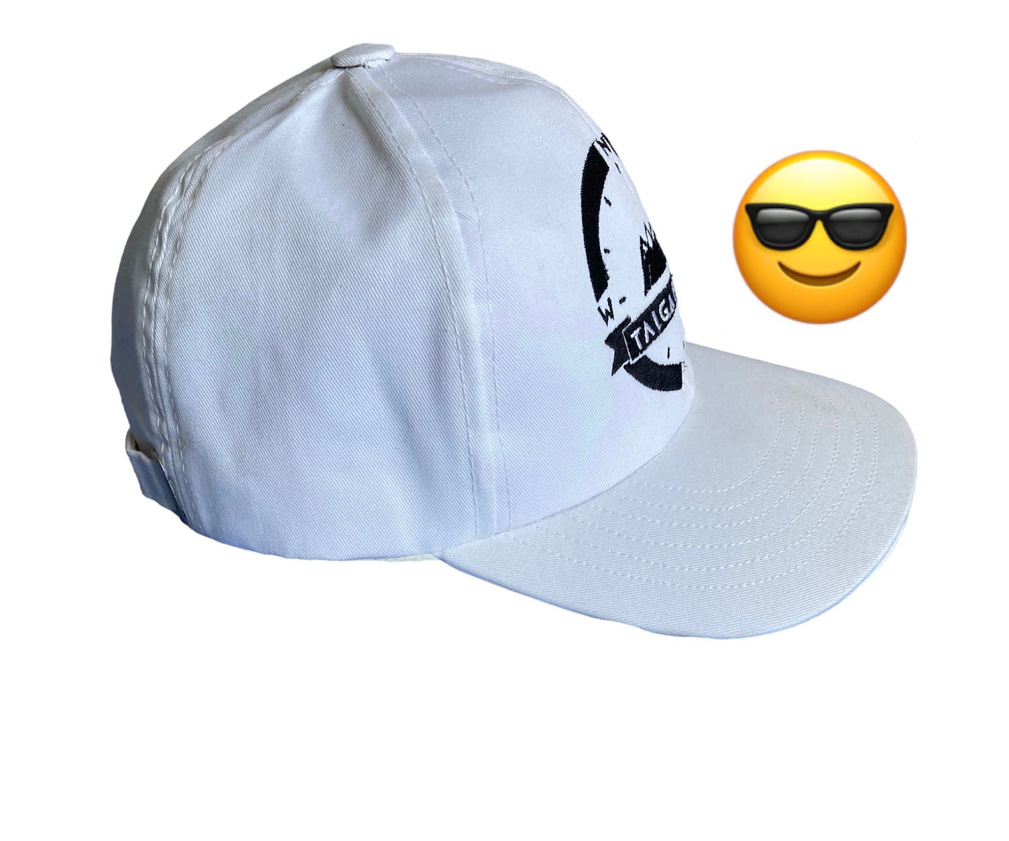 White Taiga Pro Baseball Cap