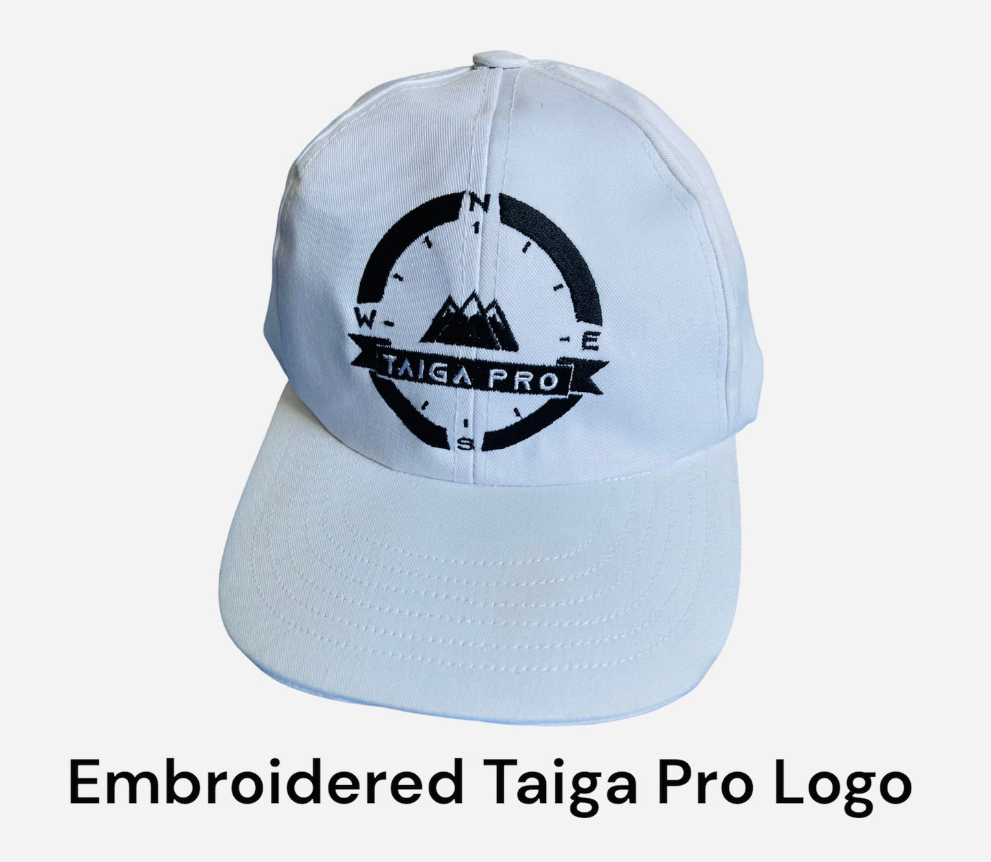 White Taiga Pro Baseball Cap