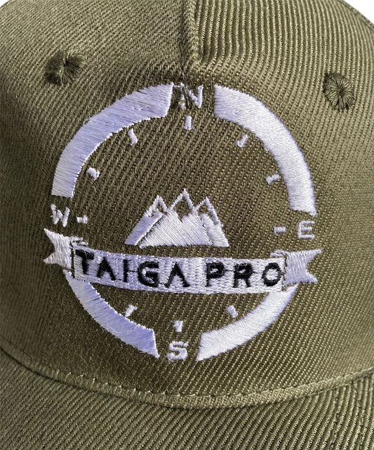 Khaki Green Taiga Pro Baseball Cap