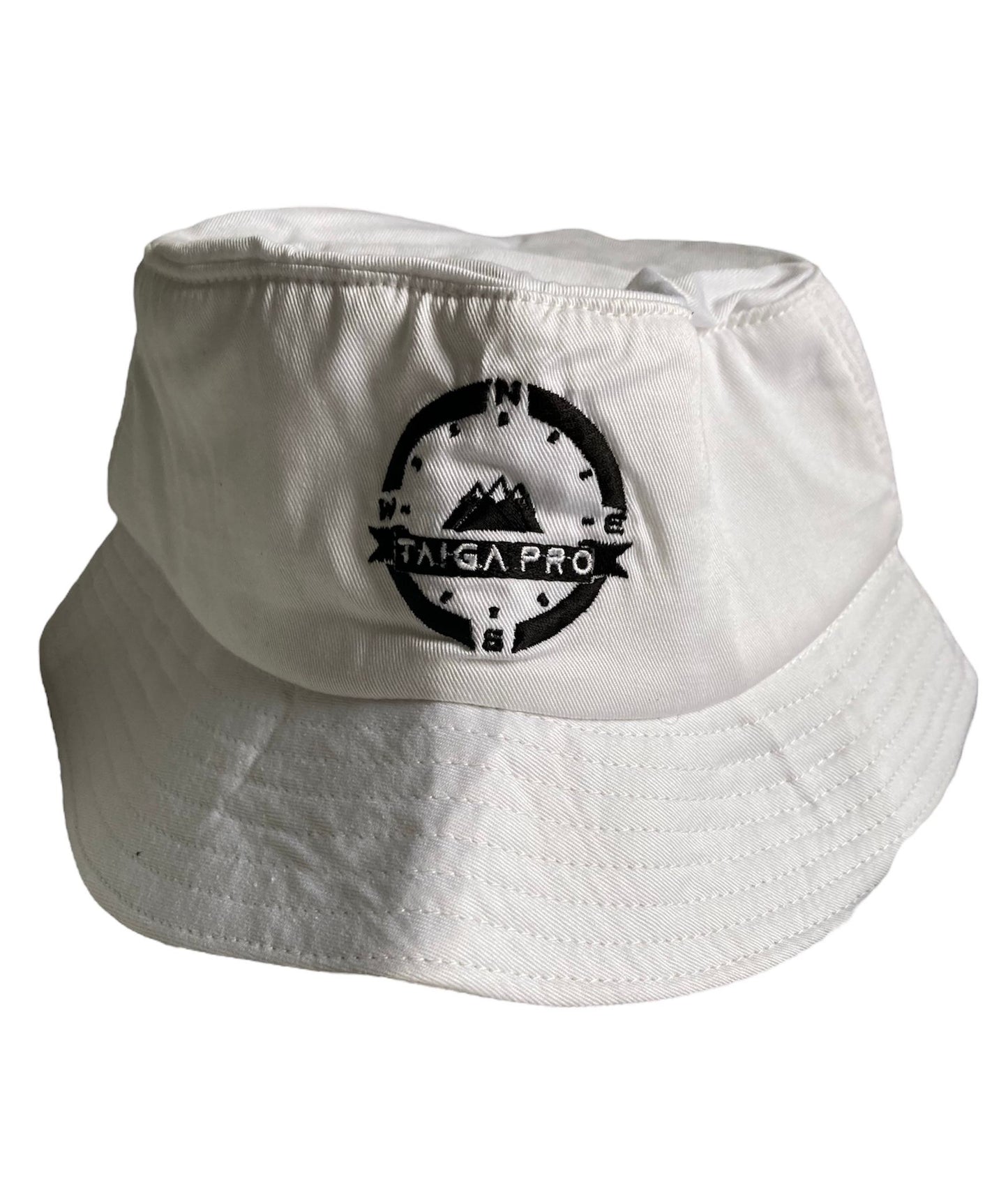 White Taiga Pro Bucket Hat