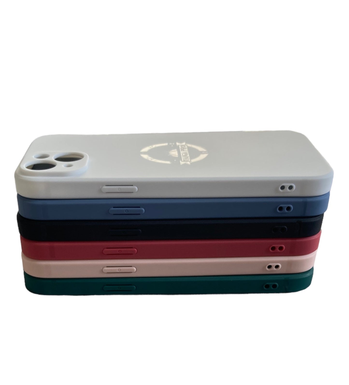 Matte Light Maroon Silicone Taiga Pro iPhone 14 Plus Case