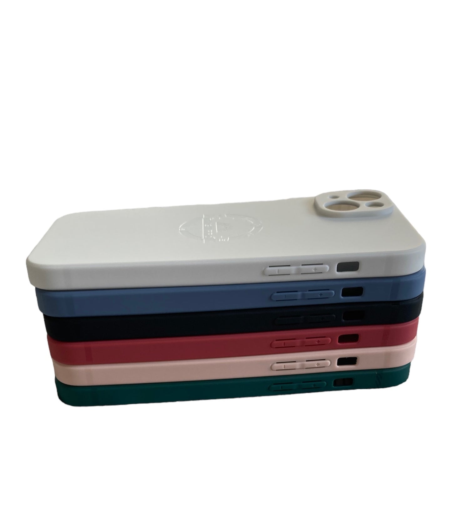 Matte Blue-Grey Silicone Taiga Pro iPhone14 Plus Case