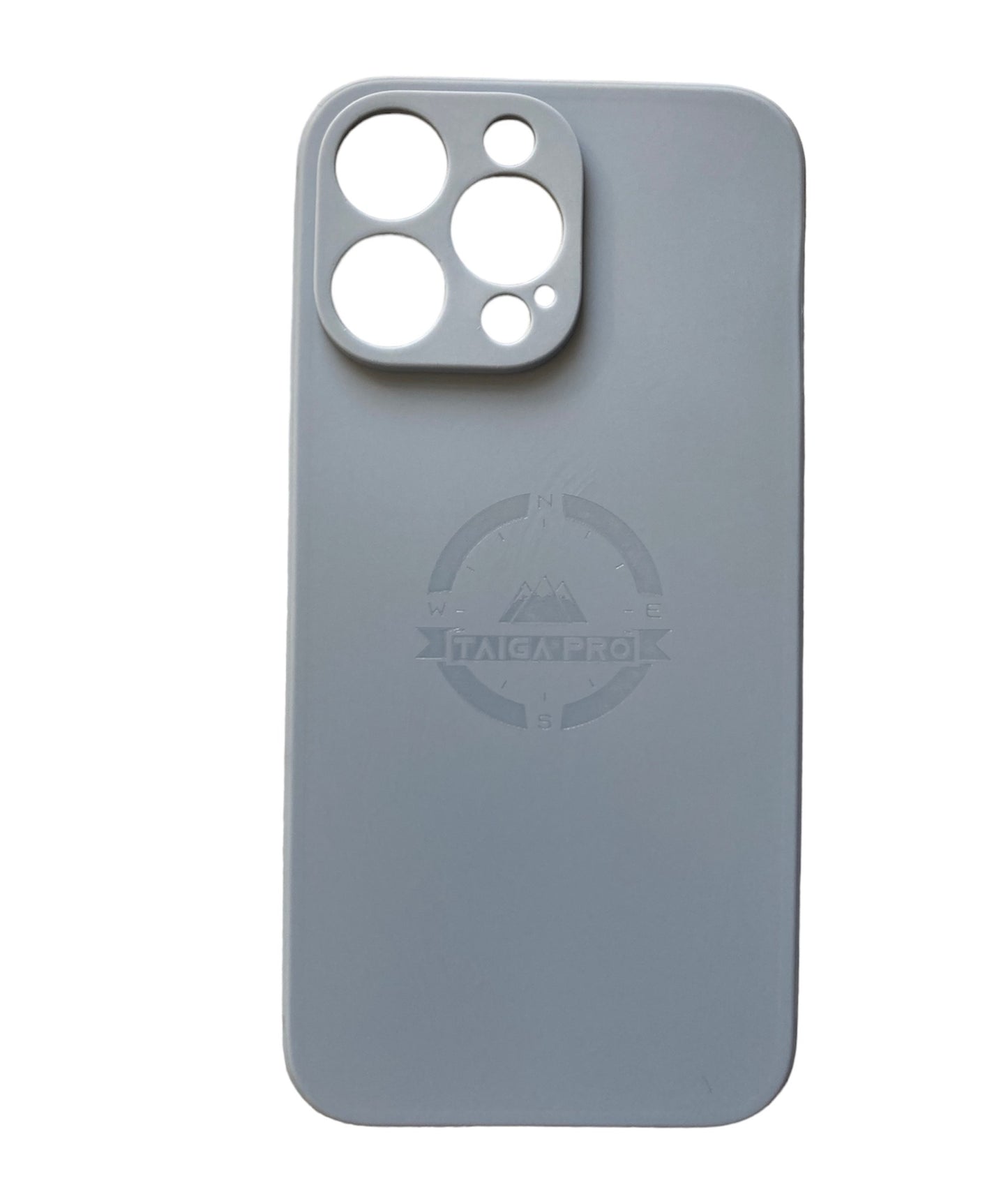 Matte Black Silicone Taiga Pro iPhone 14 Pro Max Case