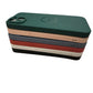 Matte Light Maroon Silicone Taiga Pro iPhone 15 Plus Case